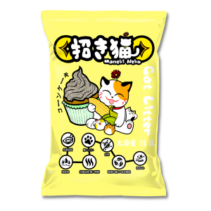 Maneki Neko - Cát Đất Sét Mèo 13.5L (Bắp)