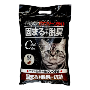 Nhật Đen - Cát Đât Sét Mèo 9L (Cà Phê)