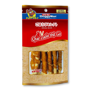 Doggyman - Que Gặm Da Bò Cuốn Thịt Gà (10 Cây)