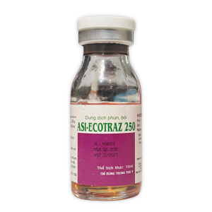 Ecotraz 250 - Thuốc Tắm Trị Ve Rận Chó 10ml