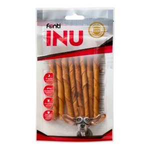 Fonti Inu - Que Gặm Da Bò Vị Xông Khói (8 Cây)