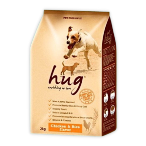 Hug - Hạt Cho Chó 2kg (Gà & Gạo)