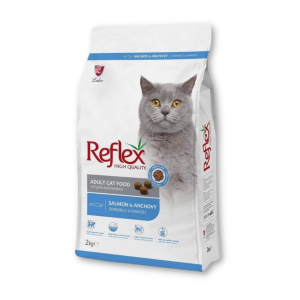 Reflex - Hạt Cho Mèo Lớn 2kg (Cá Hồi & Cá Cơm)