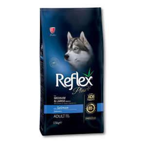 Reflex Plus - Hạt Chó Lớn Size Vừa 3kg (Cá Hồi)