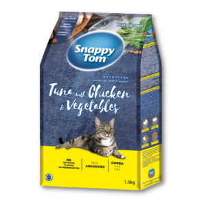 Snappy Tom - Hạt Mèo (Cá Ngừ, Gà & Rau)