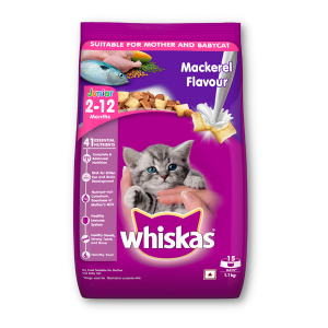 Whiskas - Hạt Cho Mèo Con 1.1kg (Cá Thu)