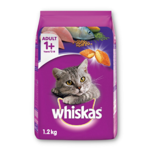 Whiskas - Hạt Cho Mèo Lớn 1.2kg (Cá Thu)