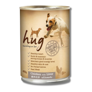 Hug - Pate Chó 400g (Gà & Gan Bò)