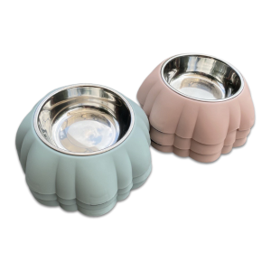 Letrungpet - Bát Ăn Đơn Lõi Inox Chó Mèo (Hình Sò)