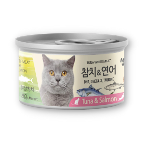 MeoWow - Thịt Hộp Cho Mèo 80g (Cá Ngừ & Cá Hồi)