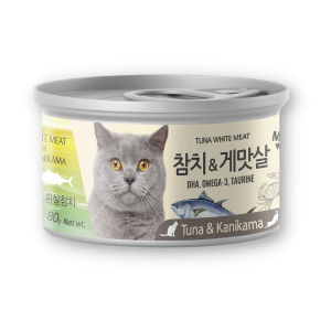 MeoWow - Thịt Hộp Cho Mèo 80g (Cá Ngừ & Thịt Cua)