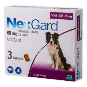 Nexgard - Viên Nhai Trị Ve Rận (Chó 10 - 25kg)