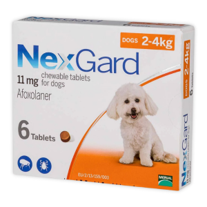 Nexgard - Viên Nhai Trị Ve Rận (Chó 2 - 4kg)