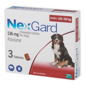 Nexgard - Viên Nhai Trị Ve Rận (Chó 25 - 50kg)