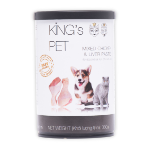 King's Pet - Pate Chó & Mèo 380g (Hỗn Hợp Gà)