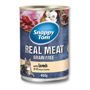 Snappy Tom (Real Meat) - Thịt Hộp Cho Mèo 400g (Thịt Cừu)