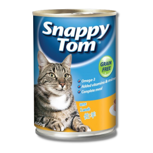 Snappy Tom - Pate Cho Mèo 400g (Thịt Cừu - Loaf)