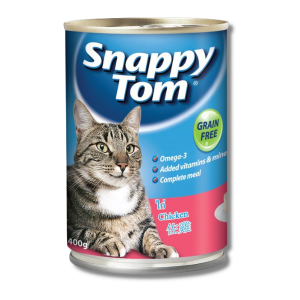 Snappy Tom - Pate Cho Mèo 400g (Thịt Gà - Loaf)