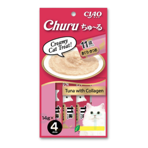 Ciao Churu - Súp Thưởng Cho Mèo 56g (Cá Ngừ & Collagen)
