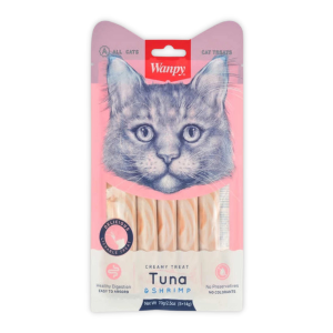 Wanpy - Súp Thưởng Cho Mèo 70g (Cá Ngừ & Tôm)