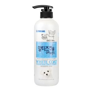 Forcans - Sữa Tắm Chó & Mèo 550ml (Lông Trắng)