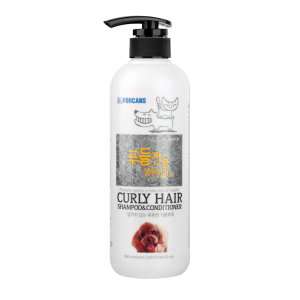 Forcans - Sữa Tắm Chó Lông Xoăn 550ml (Lông Màu)