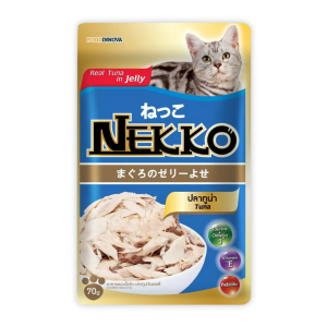 Nekko (Jelly) - Thịt Gói Cho Mèo 70g (Cá Ngừ)