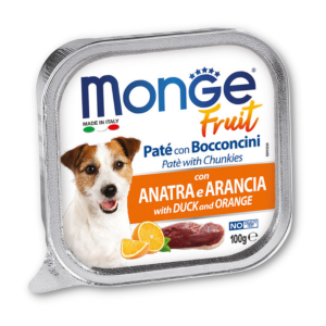 Monge Fresh - Pate Chó 100g (Vịt & Trái Cam)