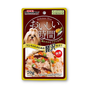 Doggyman - Thịt Gói Cho Chó 70g (Gà Với Cá & Rau)