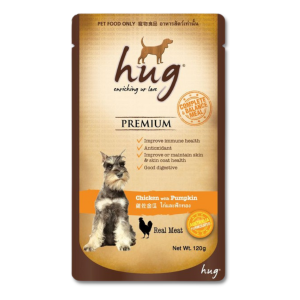 Hug - Pate Gói Cho Chó 120g (Gà & Bí Đỏ)