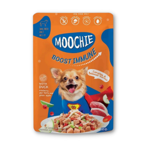 Moochie - Thịt Gói Cho Chó 85g (Thịt Gà & Thịt Vịt)