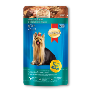 Smartheart - Pate Gói Cho Chó 130g (Gà & Gan)
