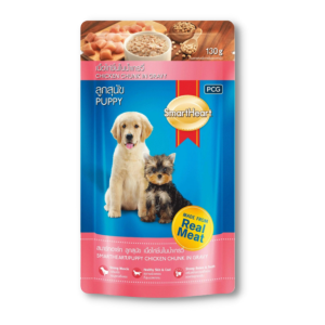 Smartheart - Pate Gói Cho Chó Con 130g (Gà Viên)