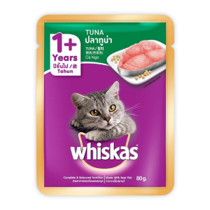 Whiskas - Pate Gói Cho Mèo Lớn 80g (Cá Ngừ)