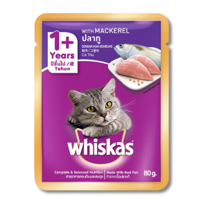 Whiskas - Pate Gói Cho Mèo Lớn 80g (Cá Thu)