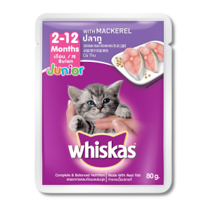 Whiskas - Pate Gói Cho Mèo Con 80g (Cá Thu)