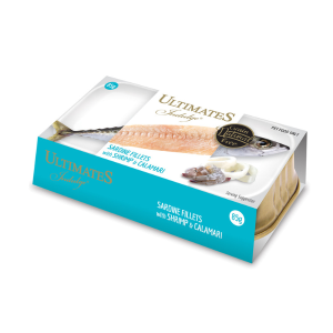 UltimateS - Thịt Hộp Cho Mèo 85g (Cá Trích Với Tôm & Mực)