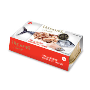 UltimateS - Thịt Hộp Cho Mèo 85g (Cá Ngừ Với Gà & Tôm)