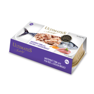UltimateS - Thịt Hộp Cho Mèo 85g (Cá Ngừ Với Trứng Cá & Gà)